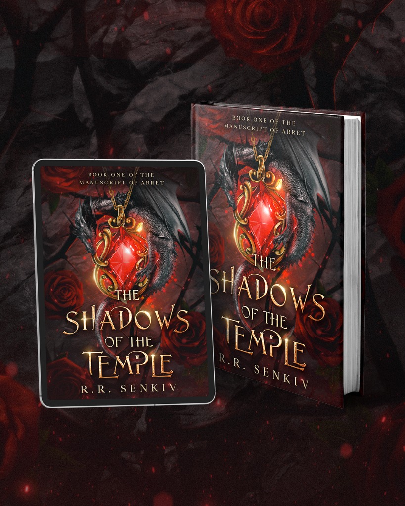 The Shadows of the Temple Book Mockup